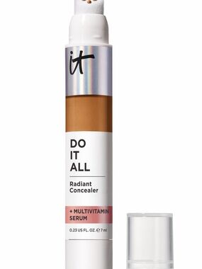 New IT Cosmetics Do It All Radiant Concealer + Multivitamin Serum Rich Warm 505